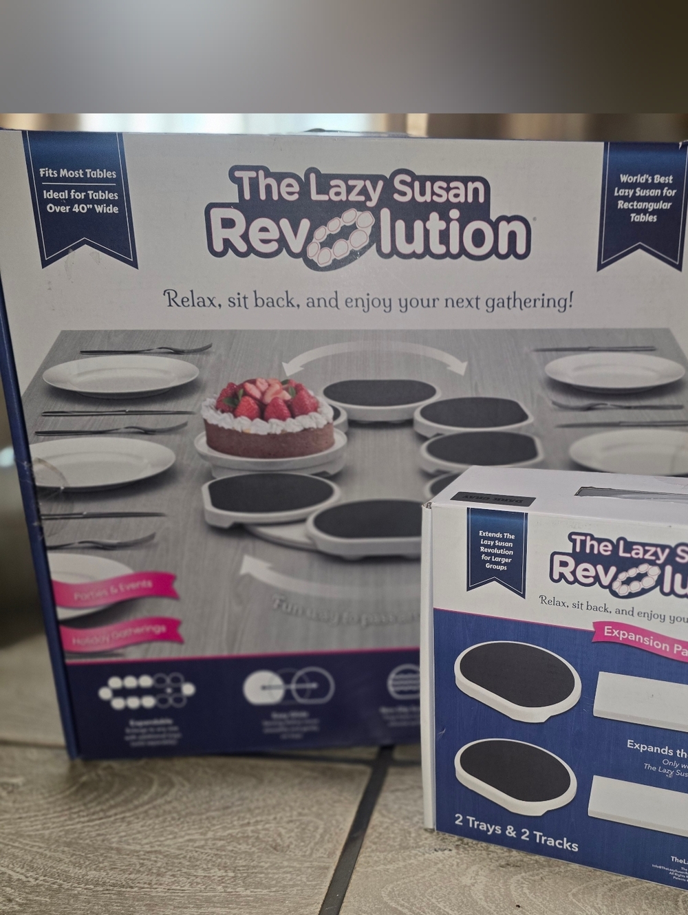 The Lazy Susan Revolution - Full Set - With Extra Expansion